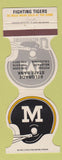 Matchbook Cover - Missouri Tigers Football Bank Belgrade Caldonia Potosi MO 1986