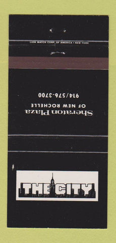Matchbook Cover - The City Sheraton New Rochelle NY 30 Strike