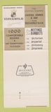 Matchbook Cover - Abby Victoria Hotel New York City 30 Strike