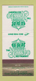 Matchbook Cover - Gazebo Restaurant Myrtle Beach SC 30 Strike