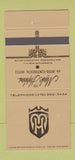 Matchbook Cover - Mark Hopkins Hotel San Francisco CA 30 Strike