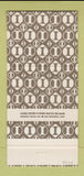 Matchbook Cover - Mark Hopkins Hotel San Francisco CA 30 Strike