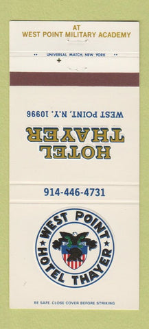 Matchbook Cover - Hotel Thayer West Point NY 30 Strike