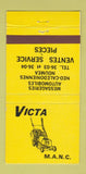 Matchbook Cover - Victa Lawn Mowers QC 30 Strike