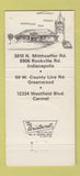 Matchbook Cover - Railroadmen's Savings and Loan Indianapolis IN 30 Strike