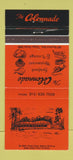 Matchbook Cover - The Colonnade Tampa FL 30 Strike