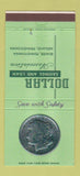Matchbook Cover - Dollar Savings and Loan Midland PA Beaver 30 Strike
