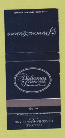 Matchbook Cover - Princess Casino Freeport Grand Bahama Island 30 Strike