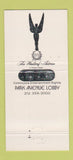Matchbook Cover - Waldorf Astoria Hotel Hilton New York City WEAR 30 Strike