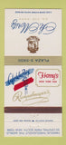 Matchbook Cover - St Moritz Hotel New York City 30 Strike