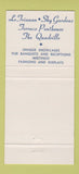Matchbook Cover - St Moritz Hotel New York City 30 Strike