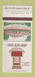 Matchbook Cover - Tareydale Restaurant Crystal Lake IL 30 Strike