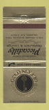 Matchbook Cover - Piccadilly Restaurant Orlando FL 30 Strike