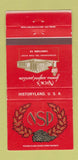 Matchbook Cover - Nick's Seafood Yorktown VA WEAR 30 Strike