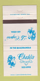Matchbook Cover - Chablis Restaurant WEAR 30 Strike