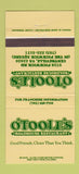 Matchbook Cover - O'Toole's Roadhouse Centreville VA 30 Strike