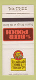 Matchbook Cover - Cleveland Crate Trucking Beer Porch OH 30 Strike