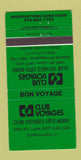 Matchbook Cover - Club Voyages Cote Nord Sept Iles QC 30 Strike