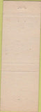 Matchbook Cover - Matchbook Cover Moose Lodge Fort Wayne IN yellow / blue