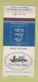 Matchbook Cover - The Colony House Charleston SC 30 Strike