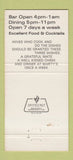 Matchbook Cover - Marty's Place Kimberly WI 30 Strike