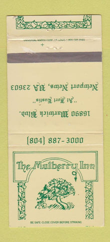 Matchbook Cover - Mulberry Inn Newport News VA 30 Strike