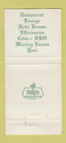 Matchbook Cover - Mulberry Inn Newport News VA 30 Strike