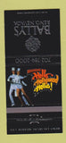 Matchbook Cover - Bally's Casino Reno NV Donn Arden's Hello Hollywood 30 Strike