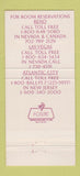 Matchbook Cover - Bally's Casino Reno NV Donn Arden's Hello Hollywood 30 Strike