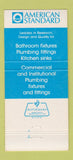 Matchbook Cover - American Standard Bathroom Fixtures 30 Strike