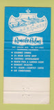 Matchbook Cover - Royale Palms Motor Hotel Bakersfield CA 30 Strike
