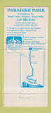 Matchbook Cover - Paradise Park Honolulu Hawaii Jungle Gardens 30 Strike