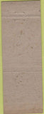 Matchbook Cover - Matchbook Cover Moose Lodge Burlinton IA CREASE