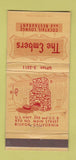 Matchbook Cover - The Embers Restaurant Bishop CA WORN 30 Strike