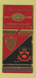 Matchbook Cover - Rutgers Princeton Football Game 100th 1969 #1 30 Strike