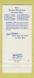 Matchbook Cover - Port of San Diego CA 30 Strike