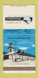 Matchbook Cover - Savarin International Room Oakland CA Airport 30 Strike