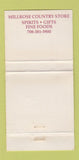 Matchbook Cover - Millrose Brewing South Barrington IL WORN 30 Strike