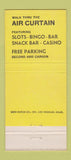 Matchbook Cover - Lucky Strike Club Las Vegas NV Casino 30 Strike