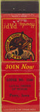 Matchbook Cover - Matchbook Cover Moose Lodge Perry IA