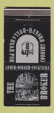 Matchbook Cover - The Broker Restaurant Denver Colorado WEAR 30 Strike