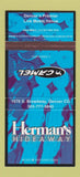 Matchbook Cover - Camel Ciagrettes Herman's Hideaway Denver Colorado 30 Strike