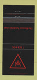 Matchbook Cover - Denver Athletic Club Colorado 30 Strike
