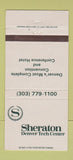 Matchbook Cover - Sheraton Denver Tech Center Colorado 30 Strike