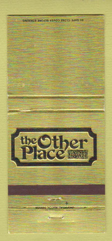 Matchbook Cover - The Other Place Restaurant Denver Colorado Colfax 30 Strike