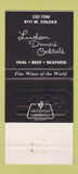 Matchbook Cover - The Other Place Restaurant Denver Colorado Colfax 30 Strike