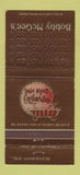 Matchbook Cover - Bobby McGee's Restaurant CHAIN 30 Strike
