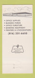 Matchbook Cover - Schooley Printing Stationery Kansas City MO 30 Strike
