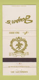 Matchbook Cover - Jasper's Kansas City MO 30 Strike