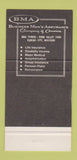 Matchbook Cover - Skyline Room BMA Tower Kansas City MO 30 Strike